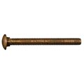 Midwest Fastener 3/8"-16 x 4" Silicon Bronze Coarse Thread Carriage Bolts 2PK 931184